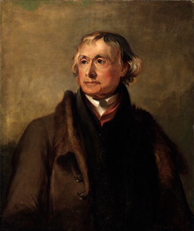 Portrait of Thomas Jefferson, c.1860 by Thomas Sully